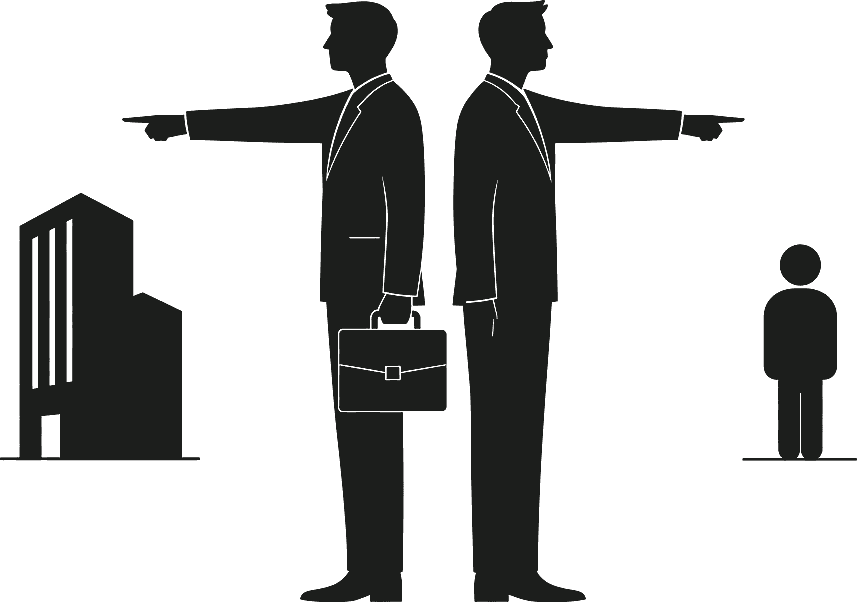 Corredor de seguros illustration